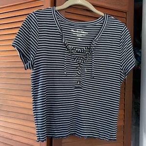 Hollister Criss Cross Top